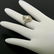 Art Deco 14k White Gold 0.85 ctw Diamond Large Open - 5