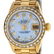 Rolex Ladies 18K Yellow Gold Mother Of Pearl Diamond