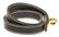 Hermes Black Leather Gold Plated Kelly Double Tour - 2