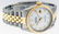 Rolex Mens 2 Tone 14K Mother Of Pearl Roman Datejust - 2