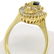 14k Yellow Gold 1.00 ctw Marquise Sapphire Solitaire - 4