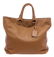 Prada Tan Leather Double Handle Tote Bag - 2