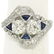 Antique Art Deco Milgrain Platinum 1.69 ctw Old