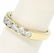 14k Yellow Gold 1.05 ctw Round Diamond Band Ring - 6