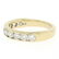 14k Yellow Gold 1.05 ctw Round Diamond Band Ring - 7