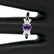 14K White Gold 1.05 ctw Oval Amethyst Solitaire Ring w/ - 4