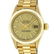 Rolex Ladies 18K Yellow Gold Champagne Index Datejust