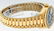Rolex Ladies 18K Yellow Blue Vignette 1 ctw Diamond - 4