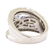 3.61 ctw Blue Sapphire And Diamond Ring - 18KT White - 3