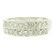.950 Platinum 0.72 ctw Dual Row Round Diamond Band Ring
