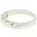 NEW 14k White Gold FINE .80 ctw Bar Set Round Brilliant - 8