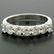 NEW 14K White Gold 1.25 ctw Prong Large Round Brilliant - 3