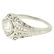 18k White Gold Filigree 0.41 ctw European Cut Diamond - 5