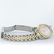 Rolex Ladies 2 Tone 18K Gold Bezel Pink MOP Baguette - 9