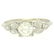 Antique Art Deco Platinum 0.90 ctw Old European &