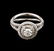 1.14 ctw Diamond Ring - 14KT White Gold - 2