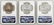 Lot of 1982Mo/1983Mo/1985Mo Mexico Libertad Onza Silver - 2