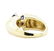 1.76 ctw Sapphire And Diamond Ring - 14KT Yellow Gold - 3