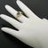 14K Solid Yellow Gold 1.14 ctw Oval Sapphire Blooming - 6