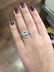 Antique Art Deco Milgrain Platinum 1.69 ctw Old - 9