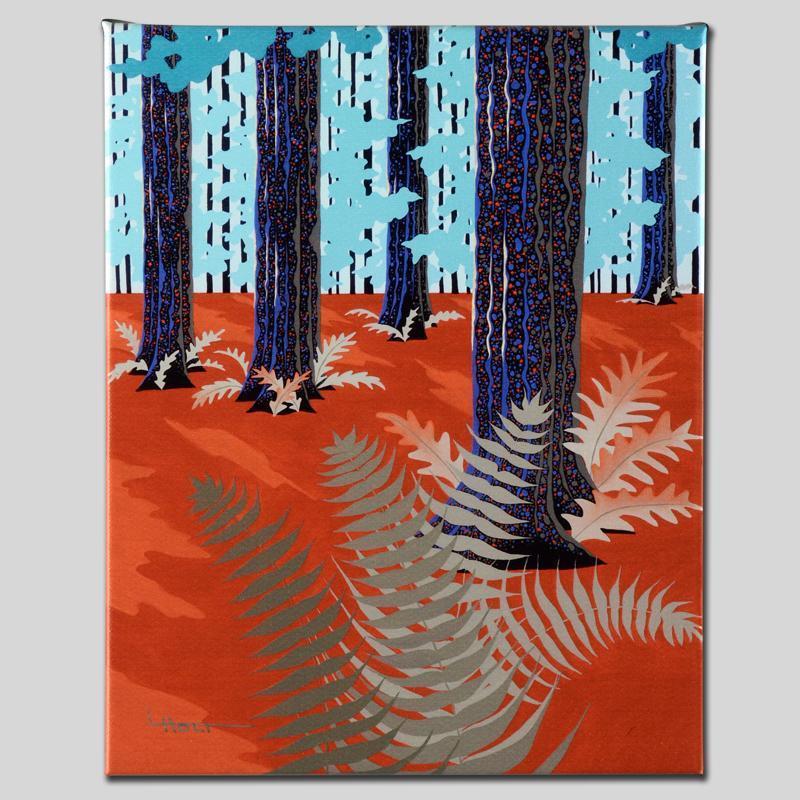 In My Dreams by Holt, Larissa: Larissa Holt, a student of distinguished artist Eyvind Earle (1916-2000), uses bold colors and breathtaking scenery to create images of Nature in her own unique style. "In My Dreams" is a limited edit