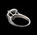 2.15 ctw Black Diamond Ring - 14KT White Gold - 3