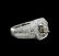 7.89 ctw Fancy Brown Diamond Ring - 14KT White Gold