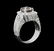 7.89 ctw Fancy Brown Diamond Ring - 14KT White Gold - 3