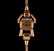 Paul Ditisheim 14KT Rose Gold Ruby and Diamond Ladies