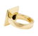 Chopard 0.05 ctw Happy Diamond Square Top Ring - 18KT - 3