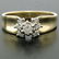 14k Two Tone Gold 0.30 ctw Illusion Set Solitaire - 2
