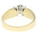 14k Two Tone Gold 0.30 ctw Illusion Set Solitaire - 8