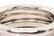 Bvlgari 18K White Gold B.zero1 Double Ring 48 - 4