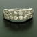 Platinum .65 ctw European & Single Cut Diamond Double - 2
