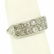 Platinum .65 ctw European & Single Cut Diamond Double - 6