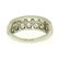 Platinum .65 ctw European & Single Cut Diamond Double - 9