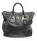 Prada Black Leather Two-Way Tote Bag - 3