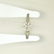 Etched 14k TT Gold .80 ctw European Cut Diamond - 4