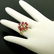 Designer 14k Two Tone Gold 2.60 ctw Vivid Blood Ruby & - 8