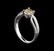 1.01 ctw Brown Diamond Ring - 18KT White Gold - 4
