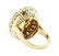 7.90 ctw Opal And Diamond Ring - 14KT Yellow Gold - 3