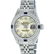 Rolex Ladies Stainless Steel Yellow MOP Diamond & - 2
