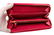 Prada Pink Saffiano Leather Continental Zip Wallet - 6