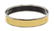 Hermes Yellow Narrow Caleche Bangle Bracelet - 5