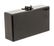 Edie Parker Black Gold Acrylic Heart Clutch - 2