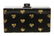 Edie Parker Black Gold Acrylic Heart Clutch - 3