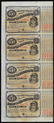 Uncut Sheet of (4) State of Louisiana Baby Bond