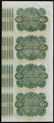 Uncut Sheet of (4) State of Louisiana Baby Bond - 2