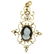 Antique Victorian 14kt Yellow Gold Cameo and Diamond - 2