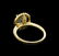 14KT Yellow Gold 2.62 ctw Aquamarine and Diamond Ring - 3